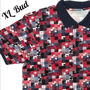 LuLaRoe Bud Polo, Men’s XL